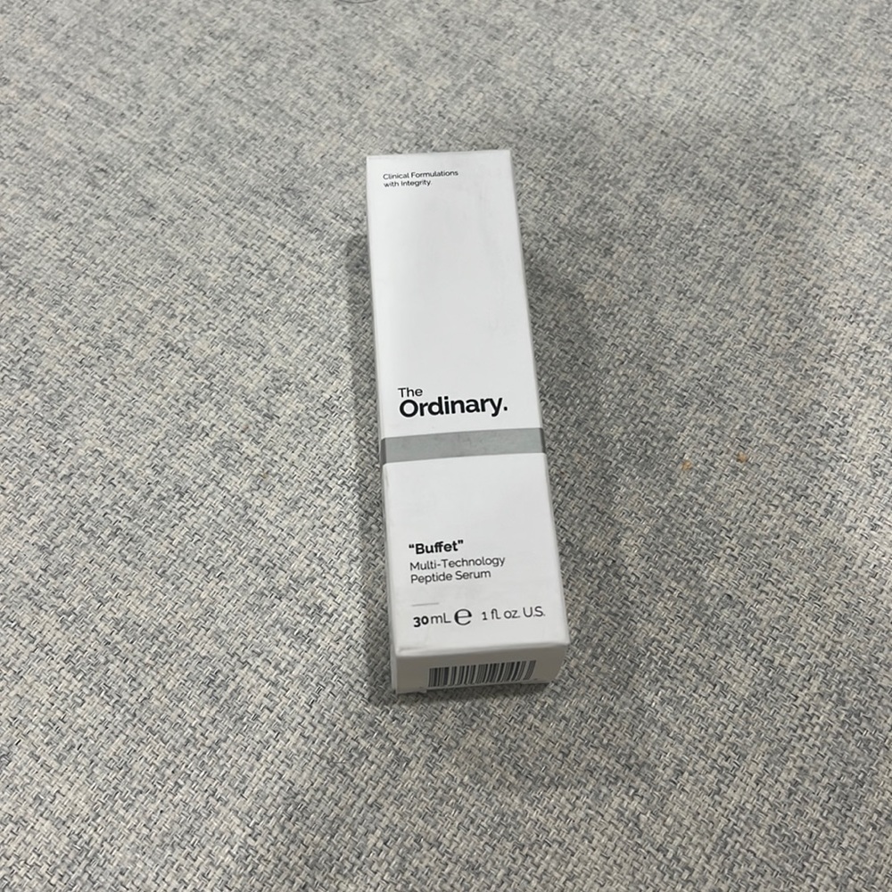 Ordinary Buffet Multi Technology Peptide Serum 1.0 oz NIB